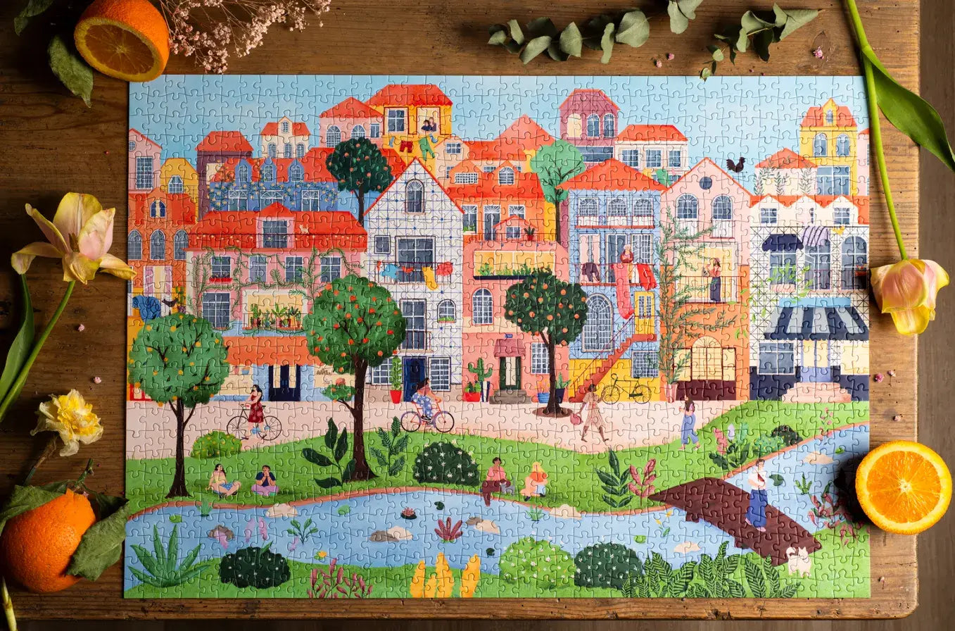 Puzzle Escapade Portugaise - Trevell - 1500 pièces