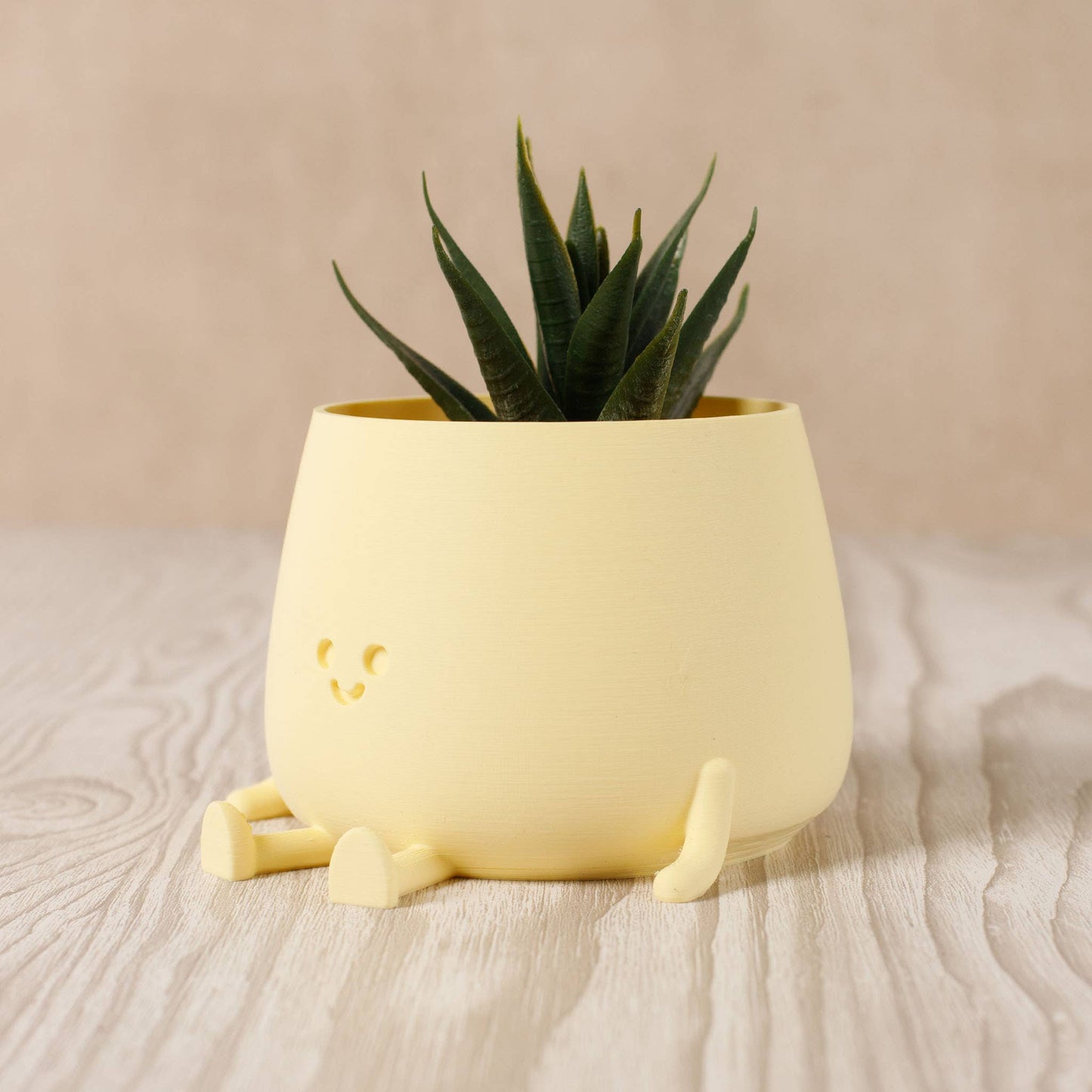 HAPPY POT - Jaune amande