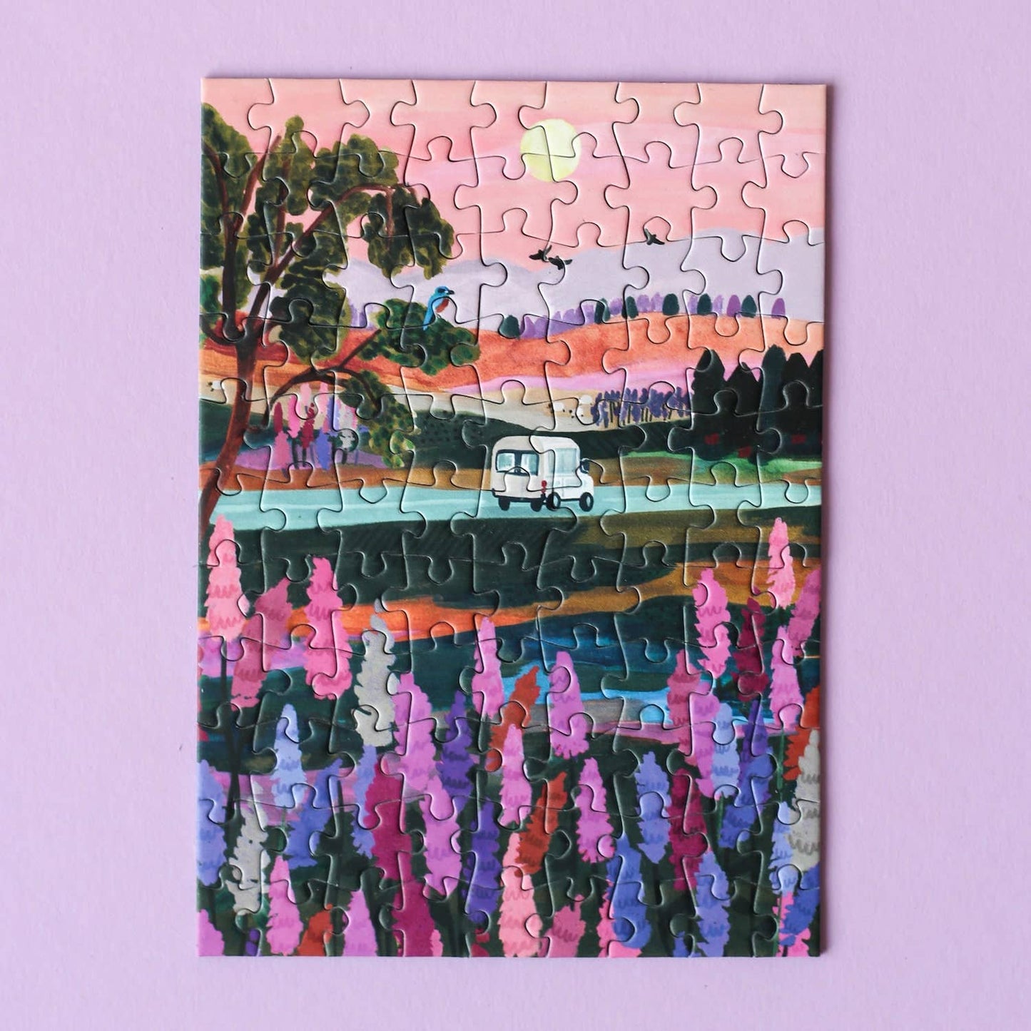 Mini puzzle VAN LIFE - Piecely - 99 pièces