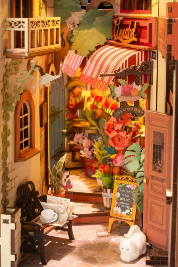 Book nook FLORAL CORNER