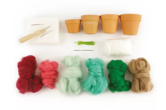 Kit Laine cardée JARDIN
