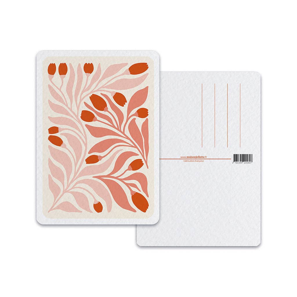 Carte FLORAL TULIPES