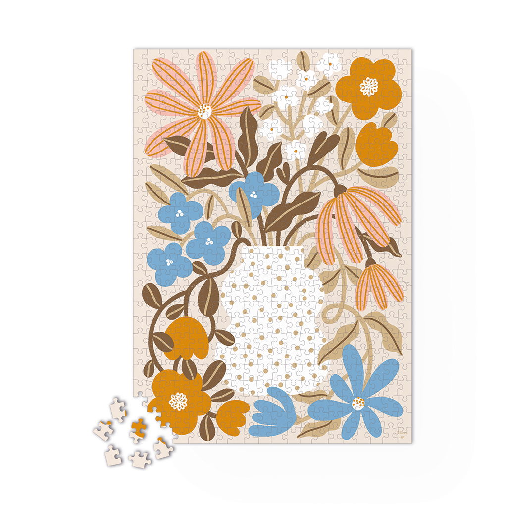 Puzzle MYOSOTIS & CAPUCINE - 500 pièces