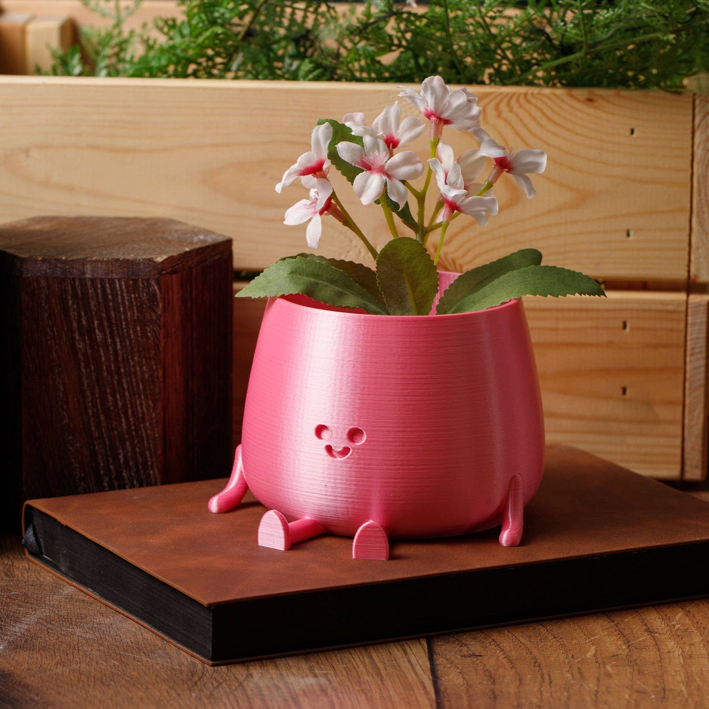HAPPY POT - Silk Pink