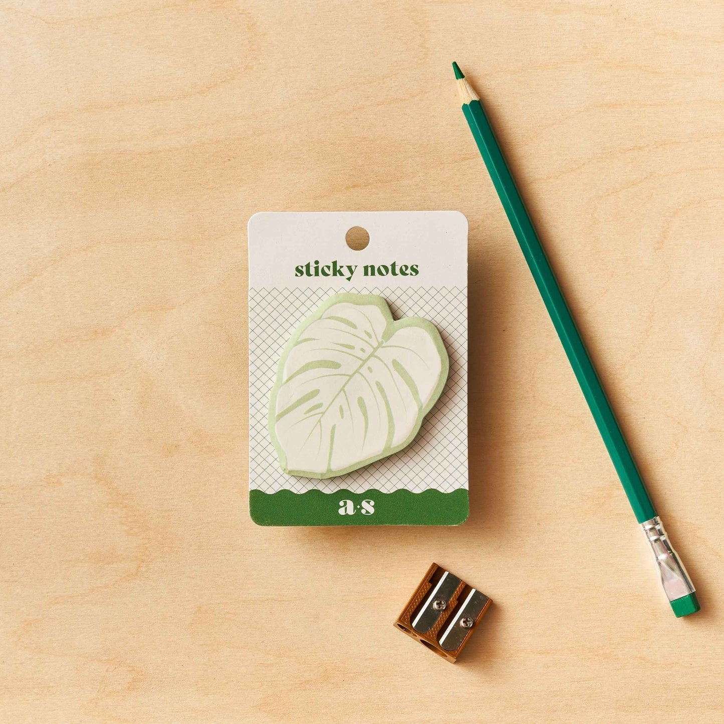 Notes autocollantes - MONSTERA FEUILLE