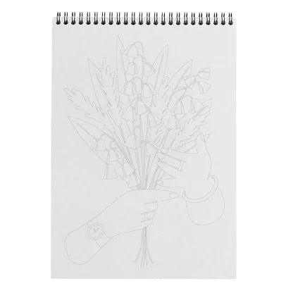 Carnet de coloriage A4 - ENTRE TES MAINS