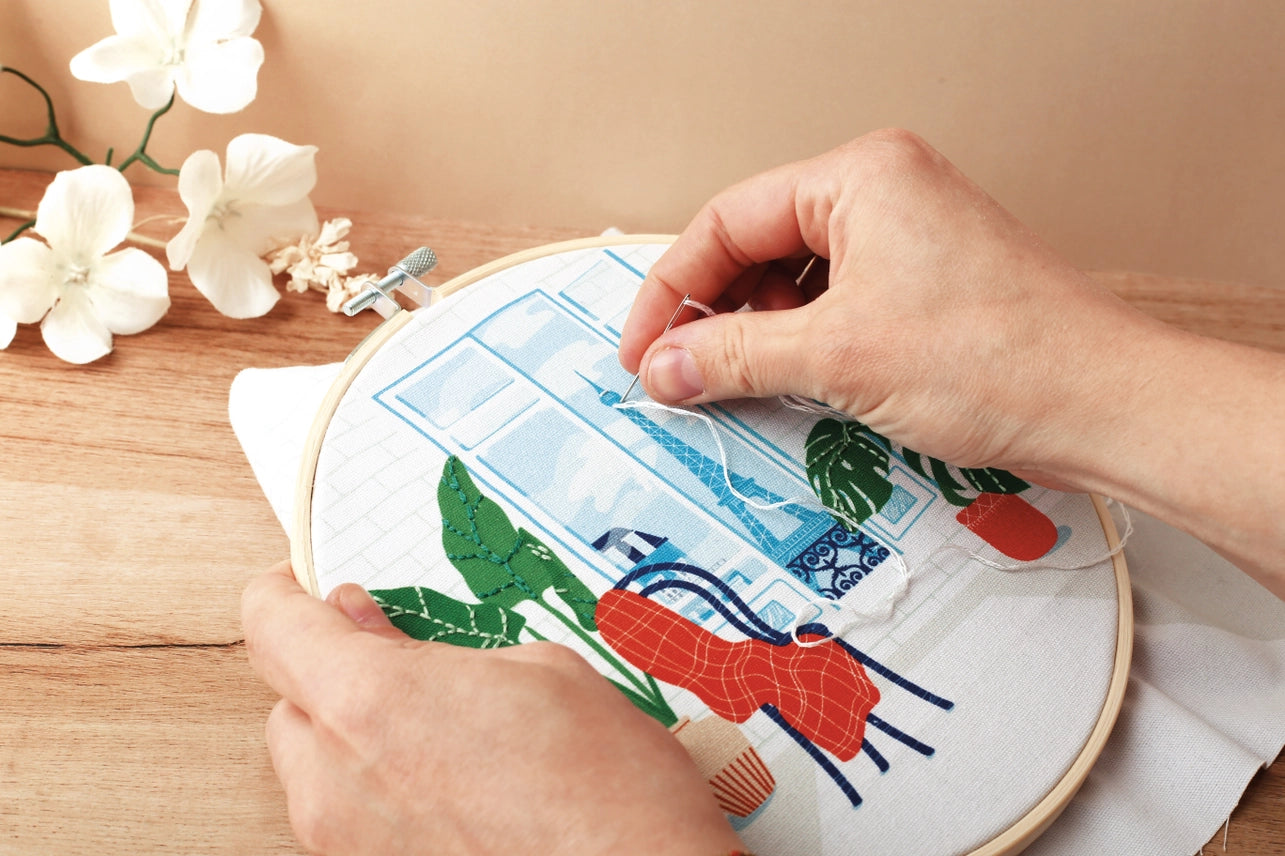 Kit broderie partielle PARIS