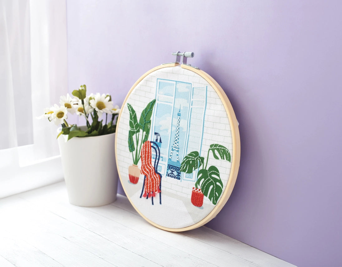 Kit broderie partielle PARIS