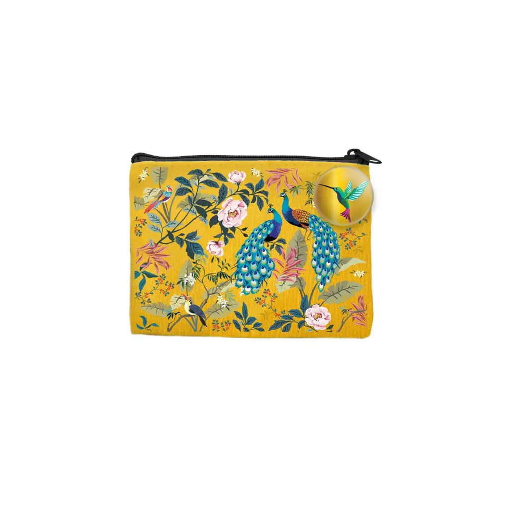 Mini pochette PAONS EXOTIQUES