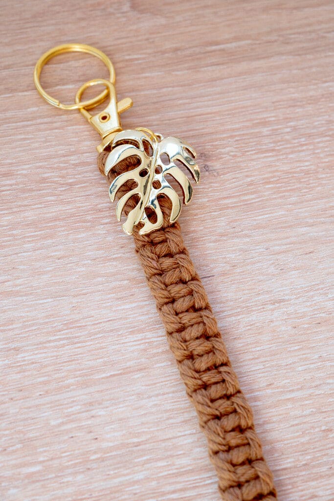 Porte clés NOEUD MONSTERA