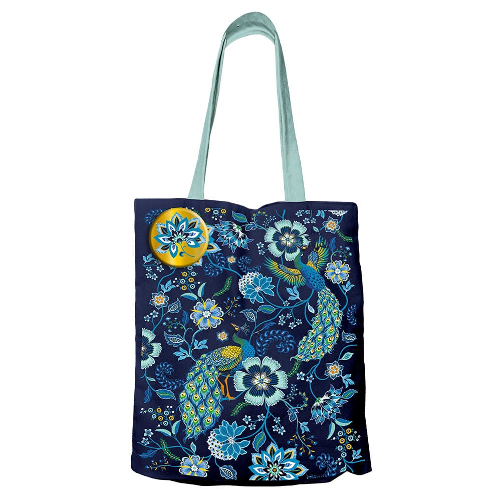 Sac tote bag PAONS du CACHEMIRE