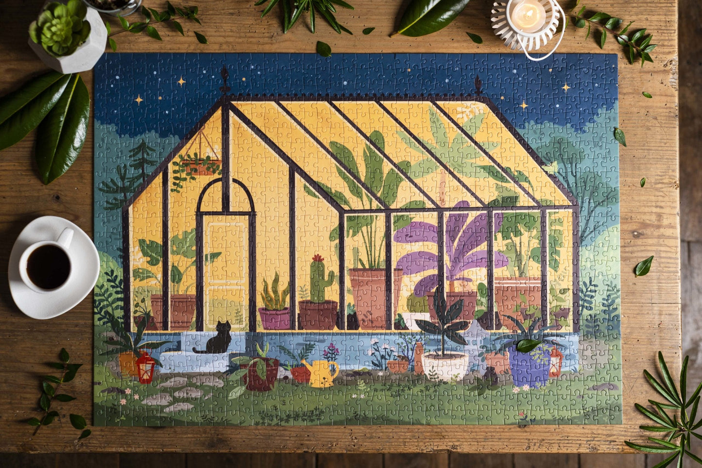Puzzle MIDNIGHT GREENHOUSE - 1000 pièces