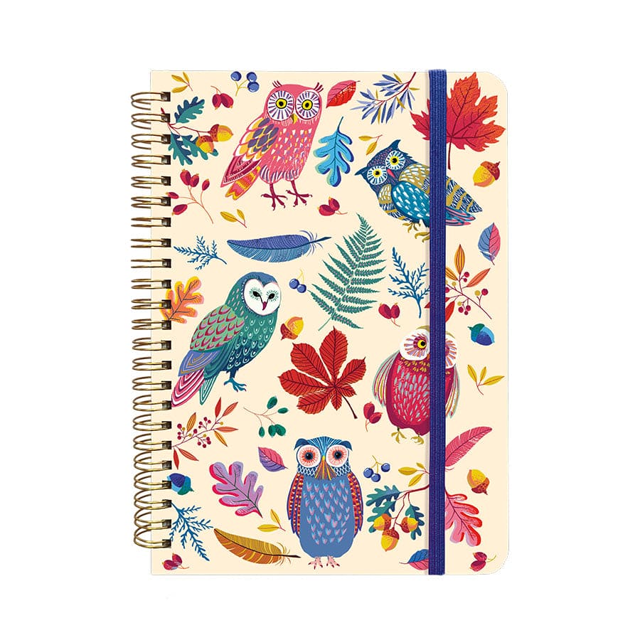 Carnet à spirales A5 CHOUETTE LA VIE