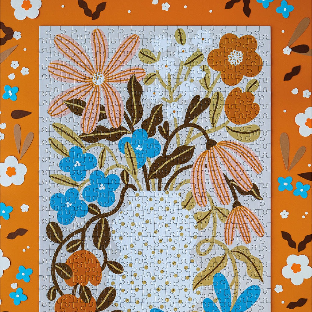 Puzzle MYOSOTIS & CAPUCINE - 500 pièces