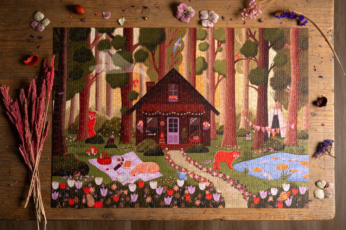 Puzzle Aurore Des Bois – Trevell – 1000 pièces