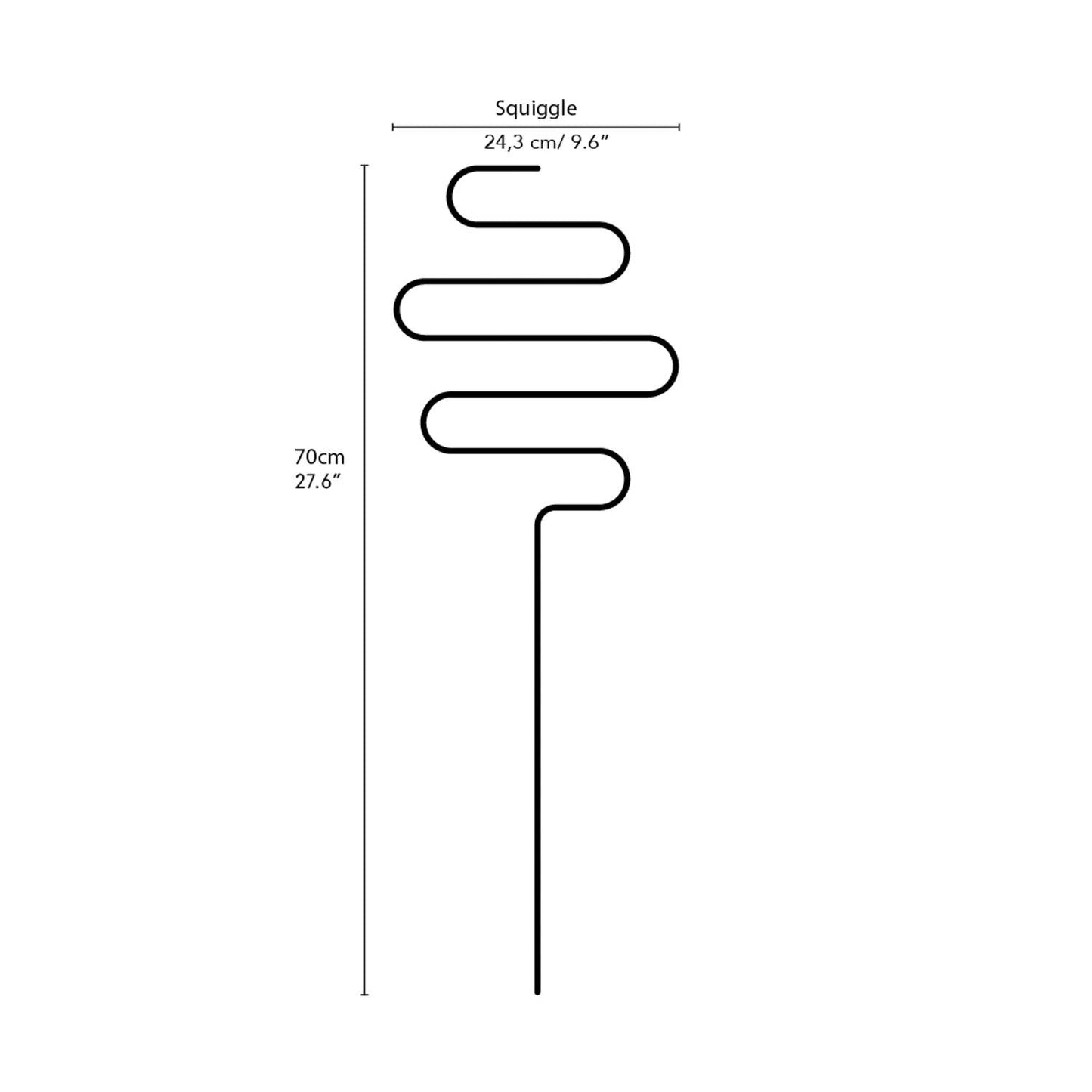 Tuteur doré – SQUIGGIE