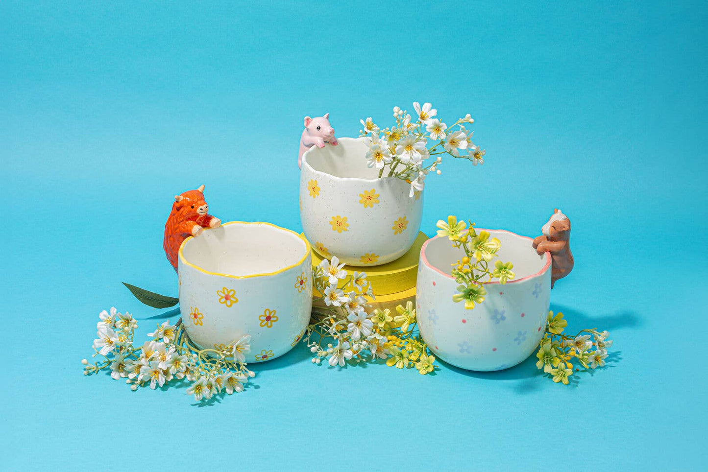 Cache-pot VACHE HIGHLAND