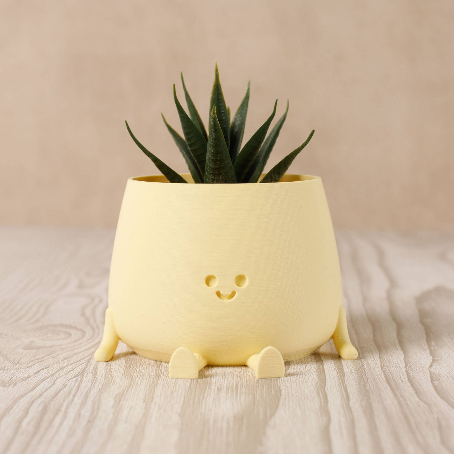 HAPPY POT - Jaune amande