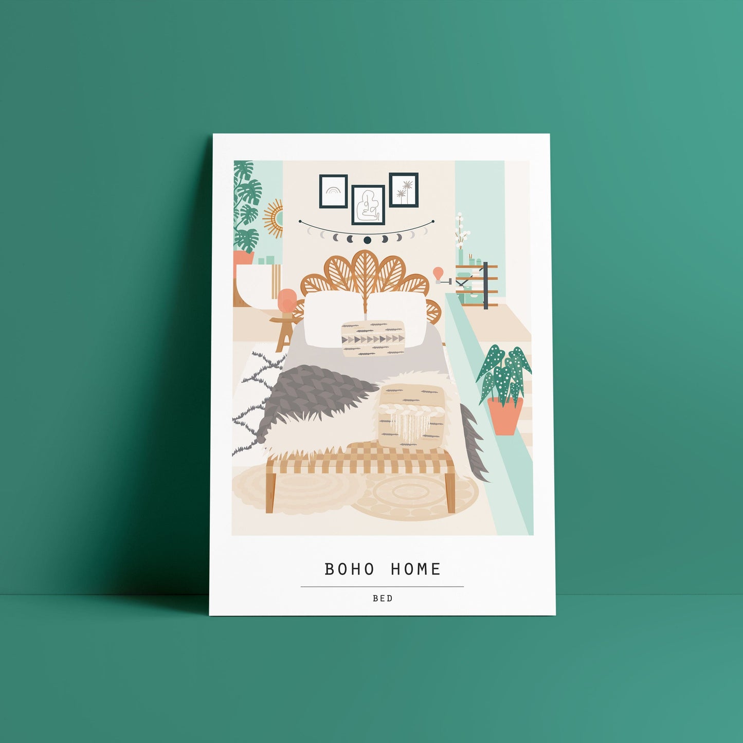 Carte postale - BOHO HOME