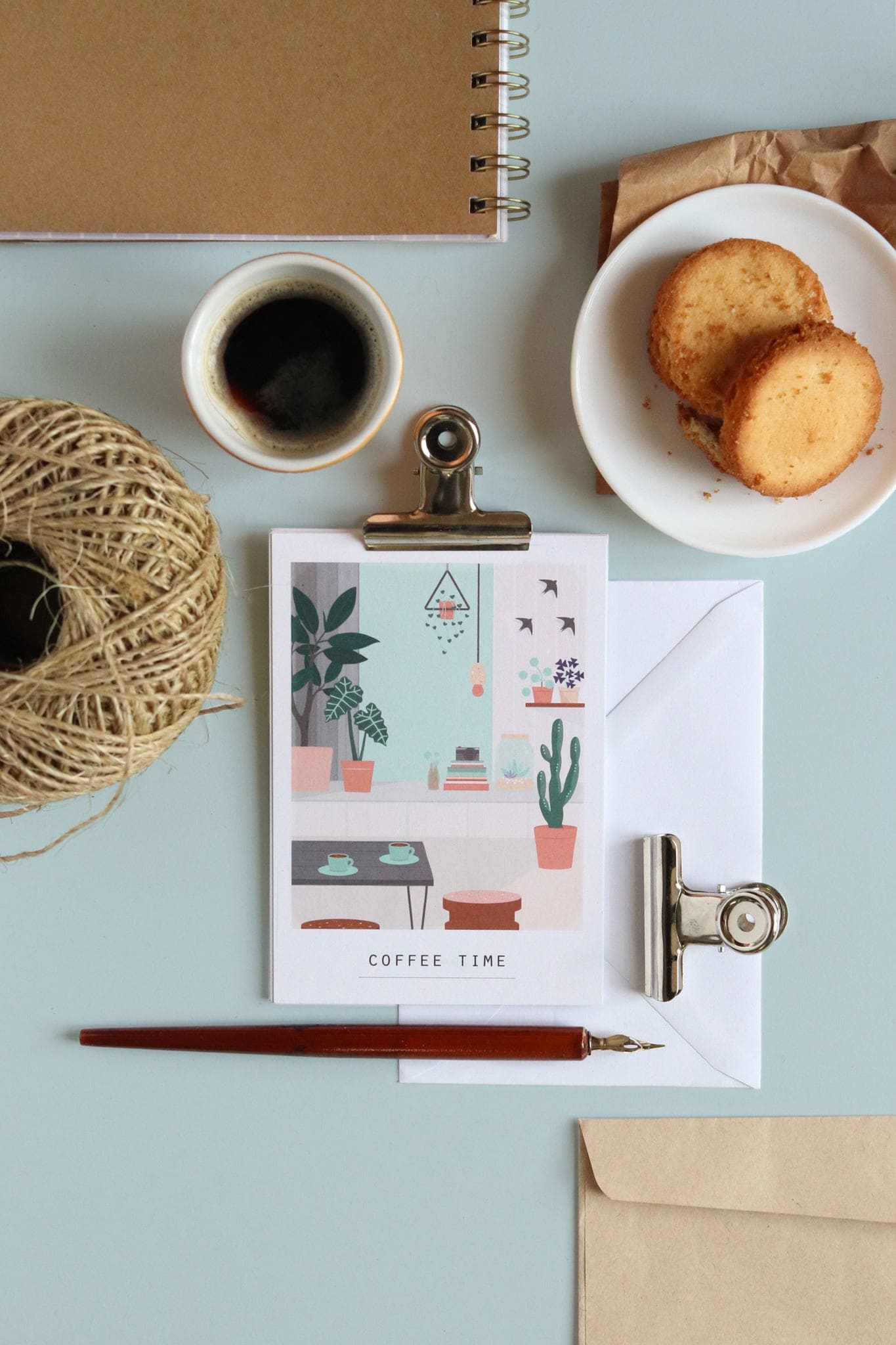 Carte postale - COFFEE TIME
