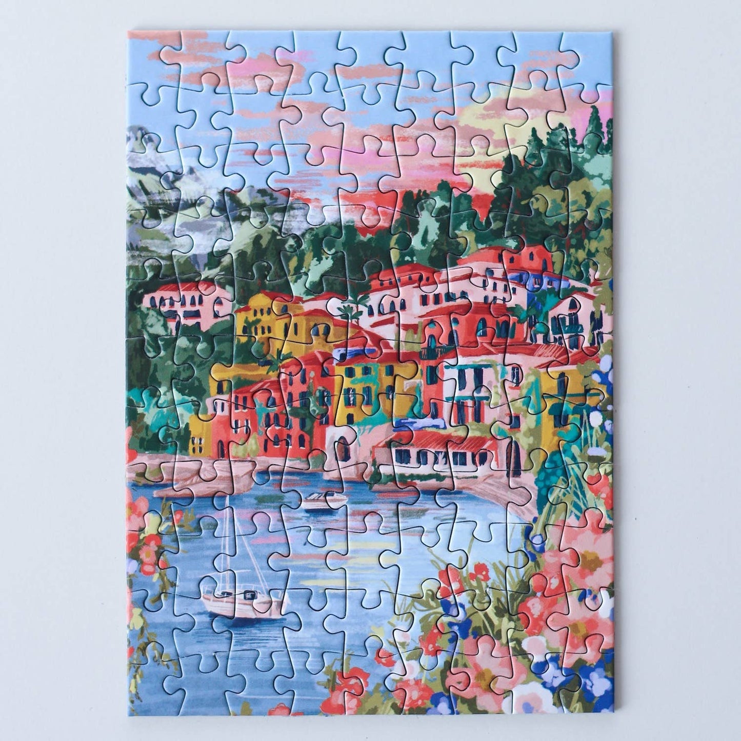 Mini puzzle LAC DE CÔME- Piecely - 99 pièces