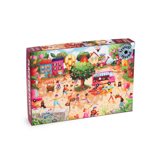 Puzzle Place des Fleurs – Trevell – 1000 pièces