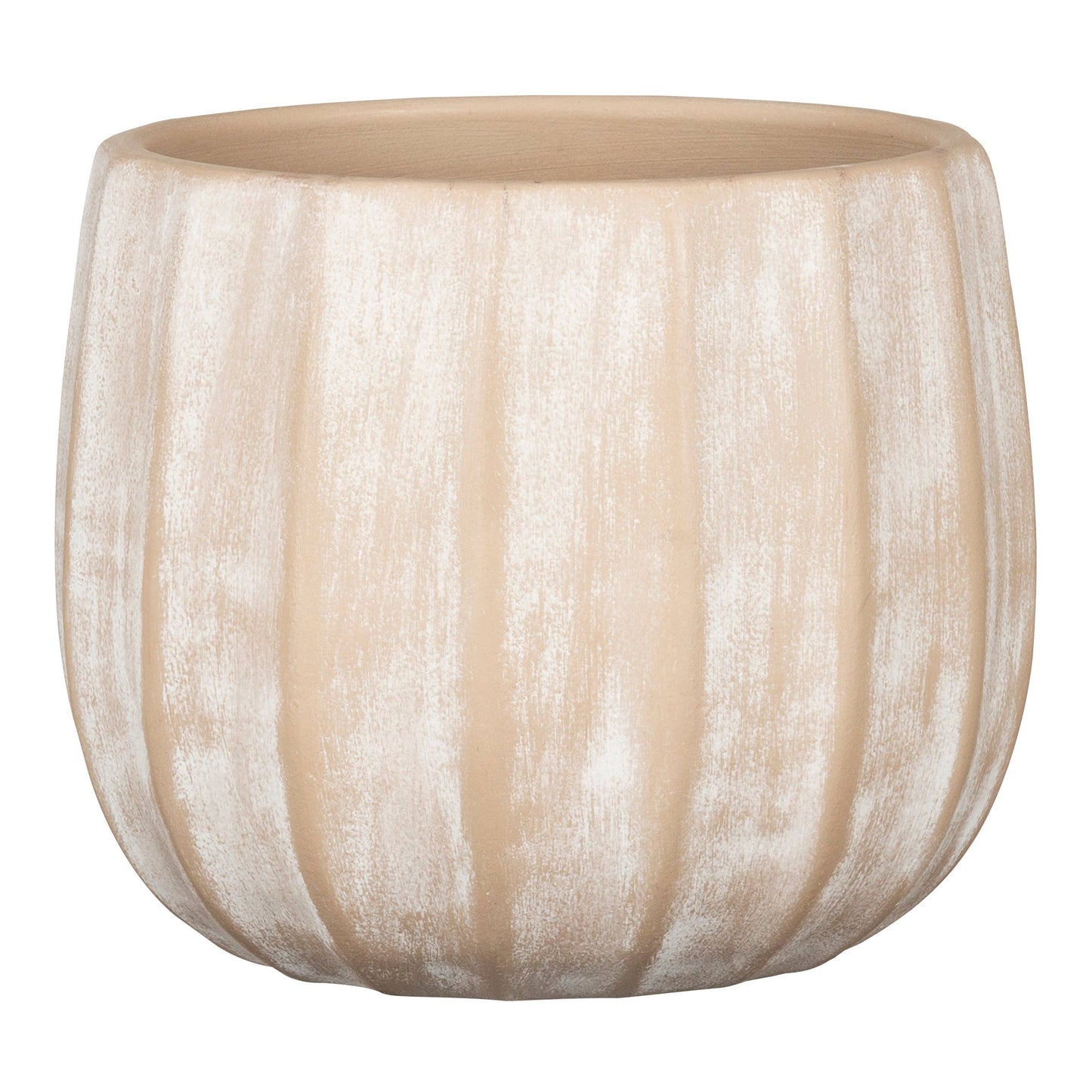 Cache pot WASHED CREAM