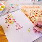 Carnet de coloriage A4 - PETITS BONHEURS