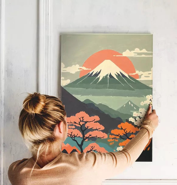 Peinture au numéro - MONT FUJI
