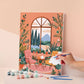 Peinture au numéro - JARDIN D'HIVER