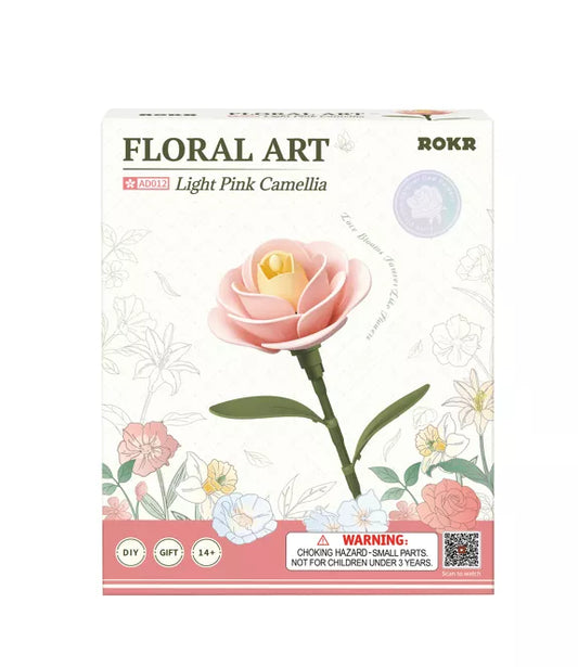 Floral art LIGHT PINK CAMELLIA