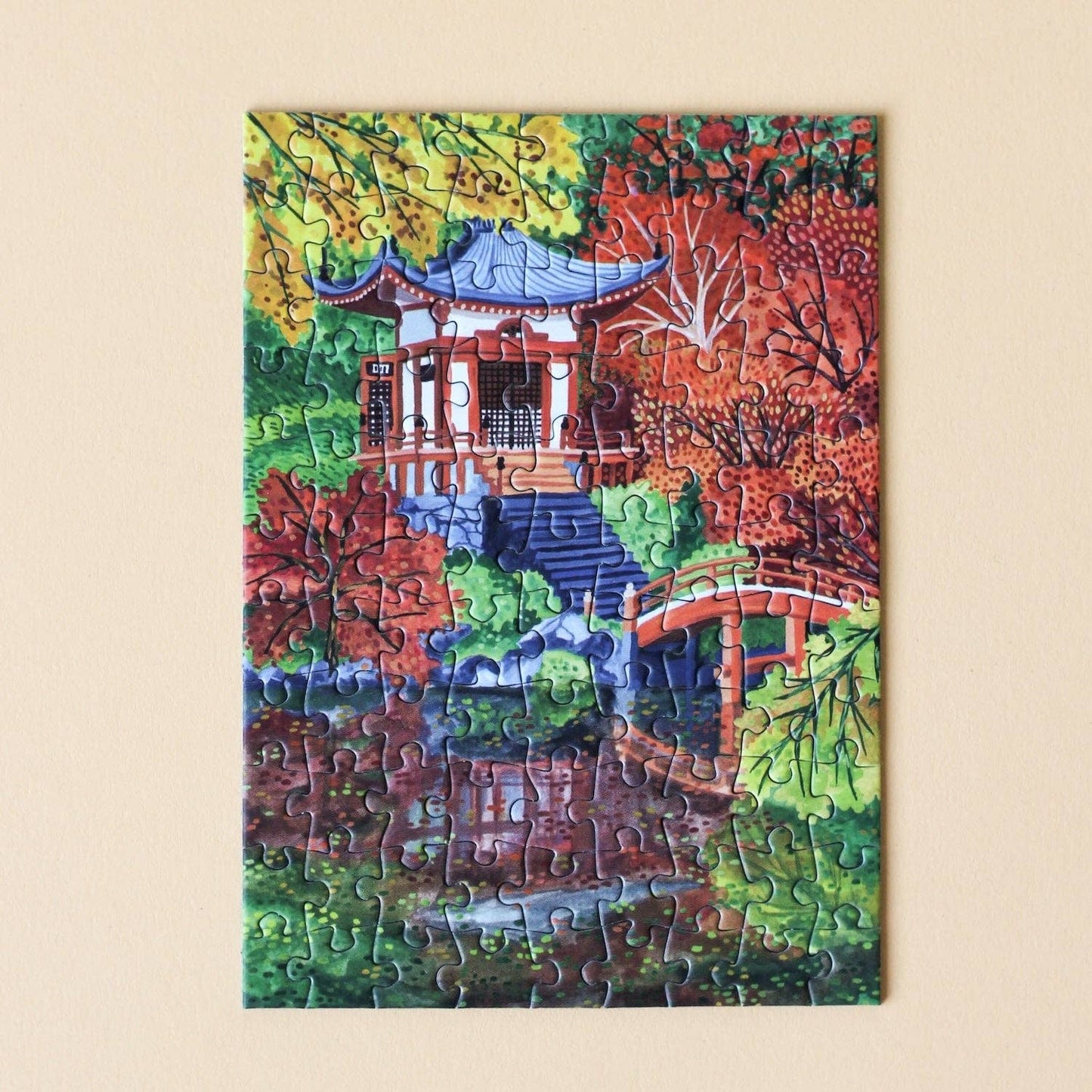 Mini puzzle TEMPLE DE KYOTO - Piecely - 99 pièces