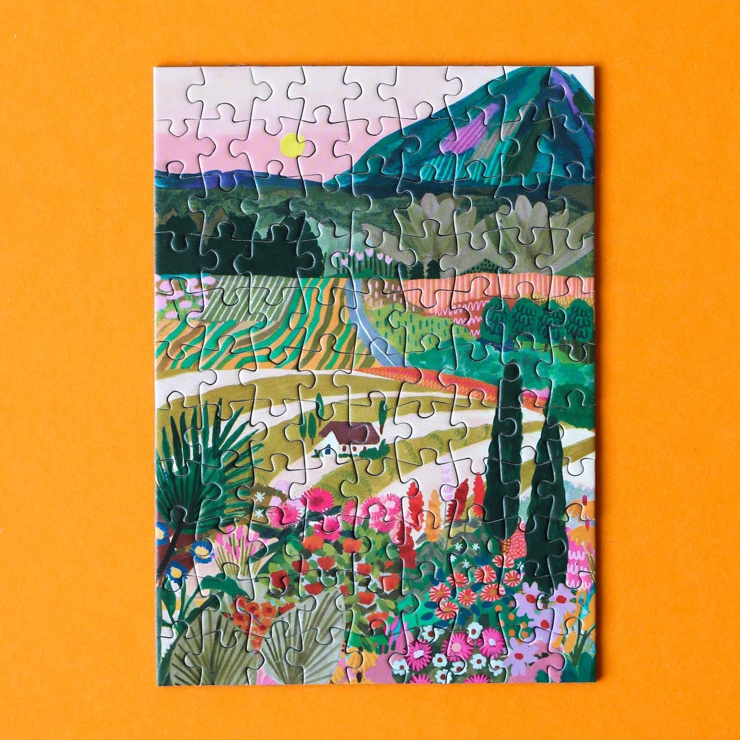 Mini puzzle L'ÉTÉ DANS LES POUILLES - Piecely - 99 pièces