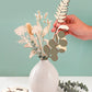 Boite 10 FLEURS EN BOIS CONTREPLAQUE