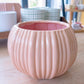 Cache-pot ROND SAUMON