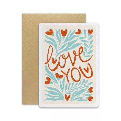 Carte PLANTES COEURS