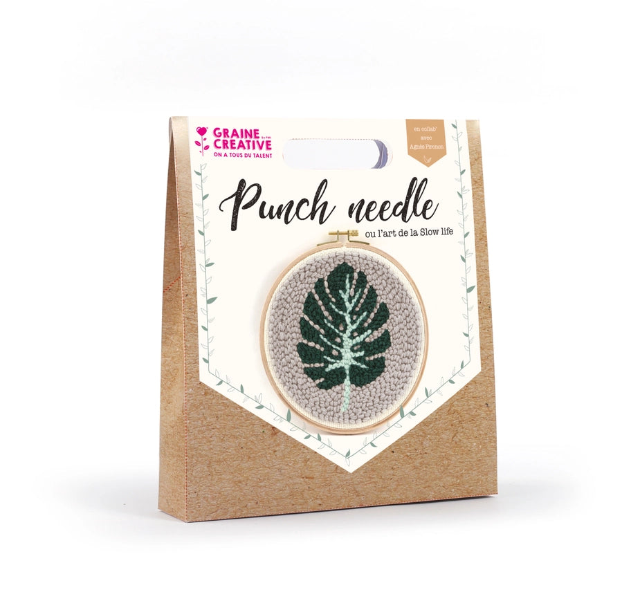 Kit punch needle - FEUILLE