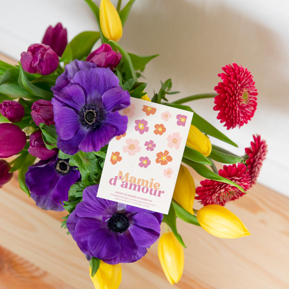 Sachet à message - MAMIE D'AMOUR