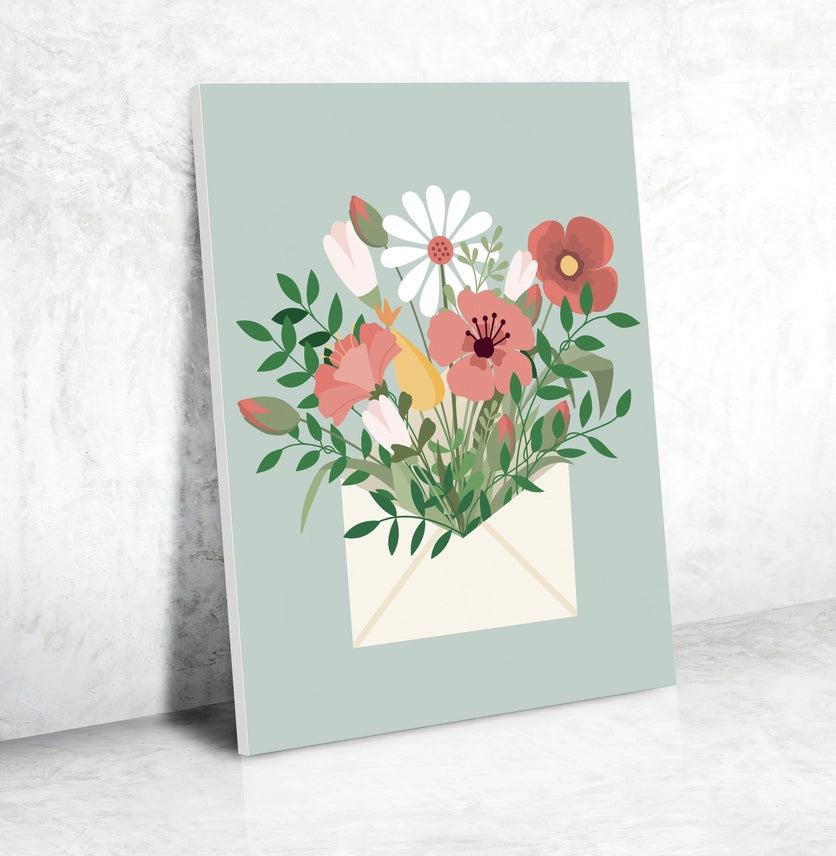 Peinture au numéro - FLEURI