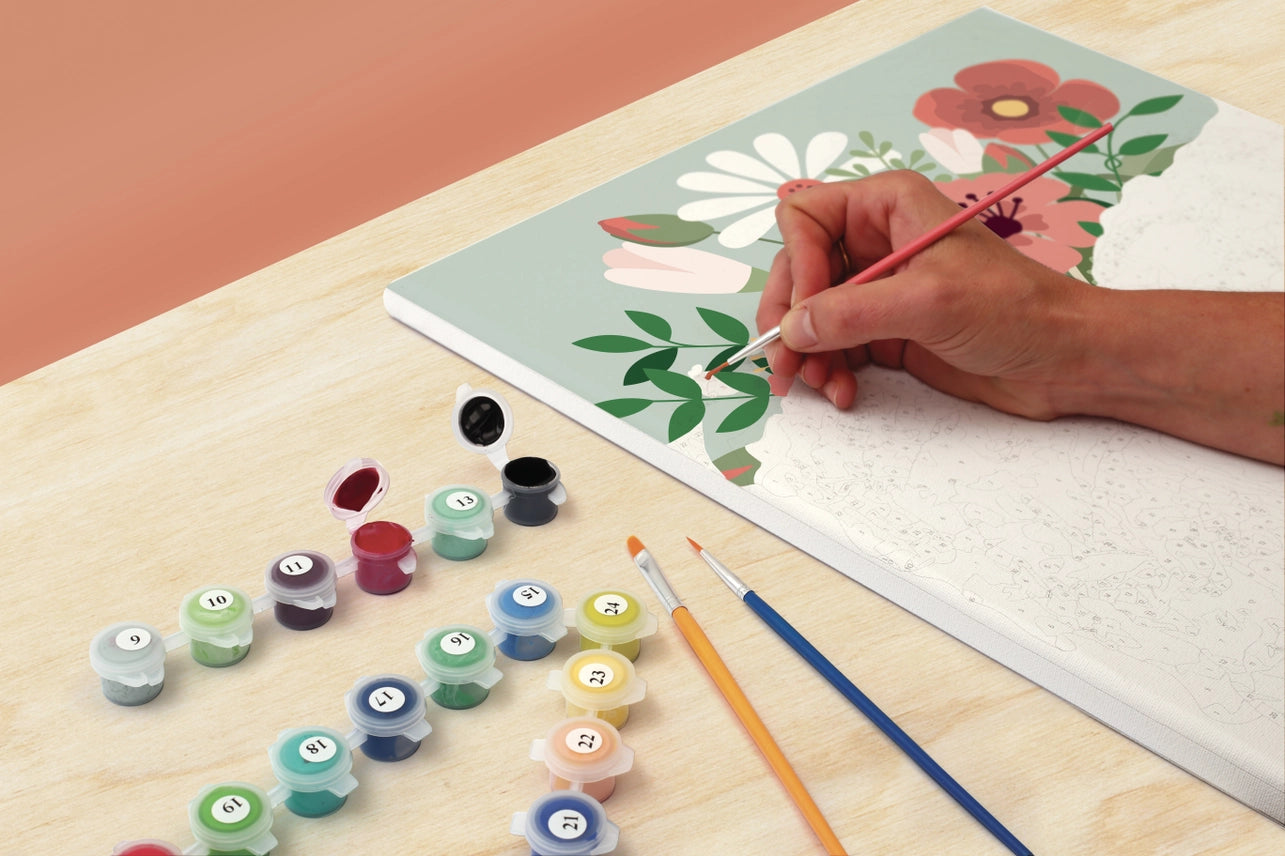 Peinture au numéro - FLEURI