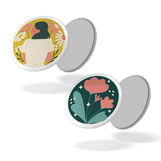 Magnets AU JARDIN - Lot de 2