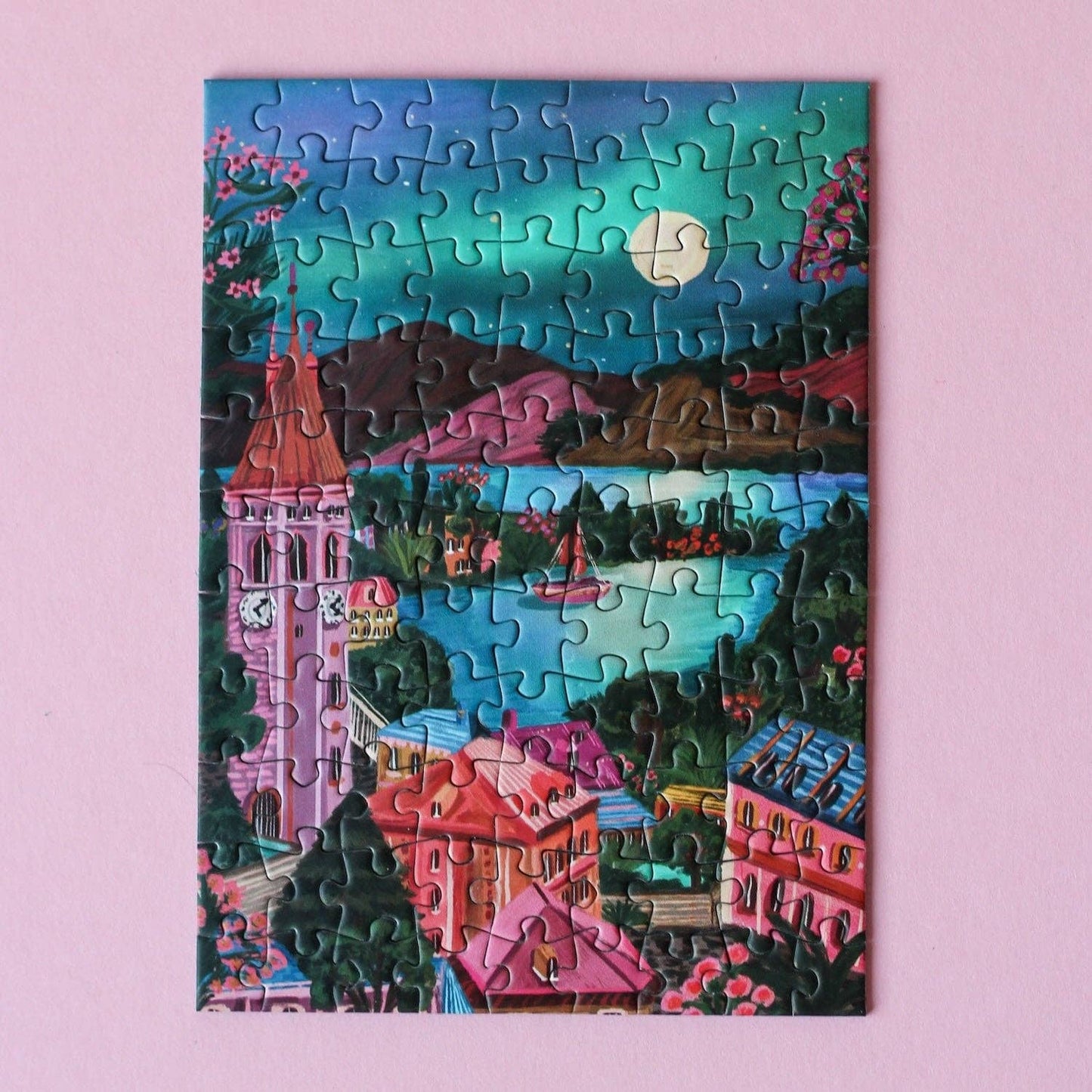 Mini puzzle SWISS NIGHTS - Piecely - 99 pièces