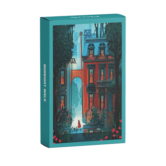 Mini puzzle PROMENADE DE MINUIT - Piecely - 99 pièces