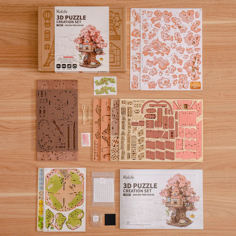 Creation set SAKURA TREE HOUSE