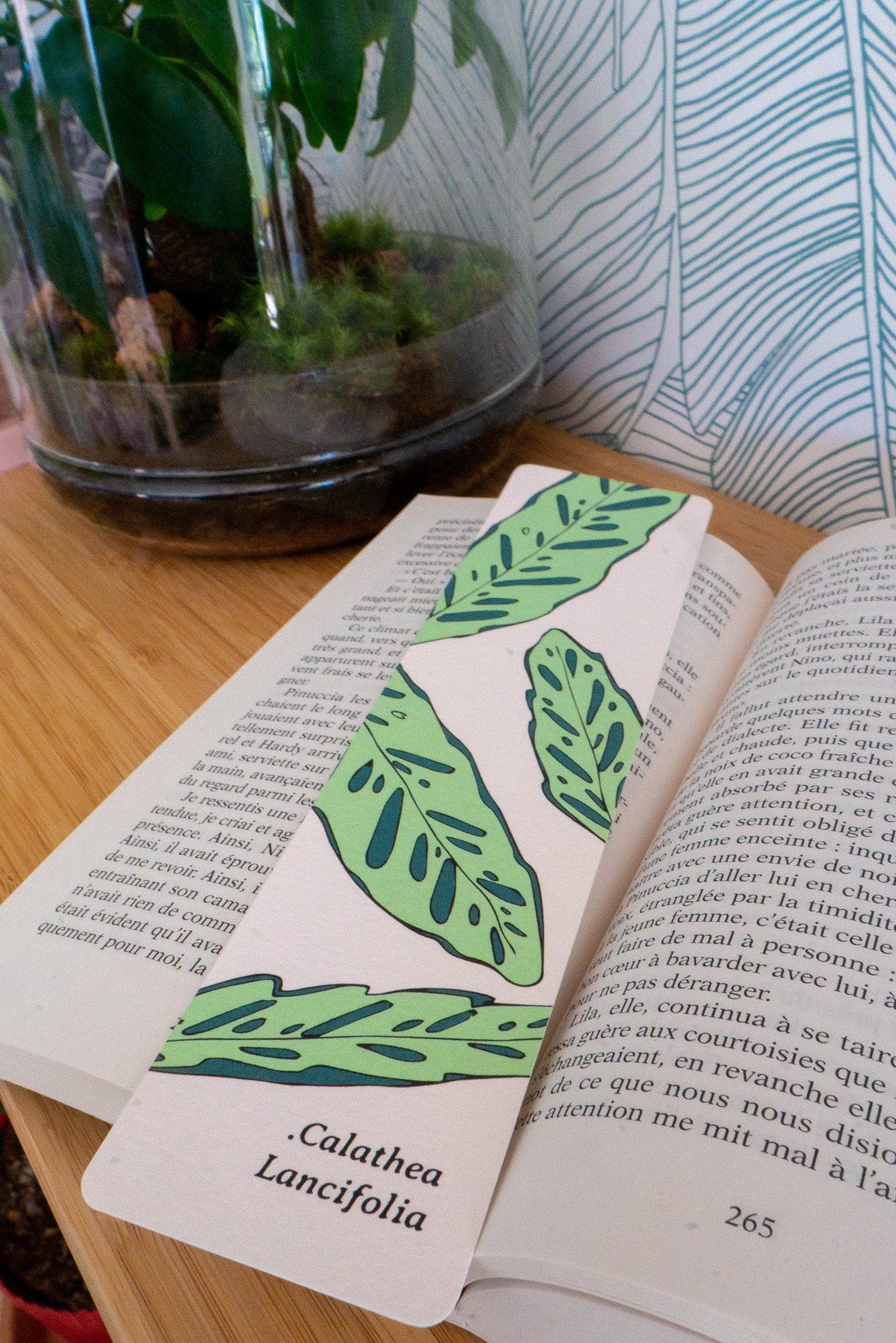 Marque-pages CALATHEA LANCIFOLIA
